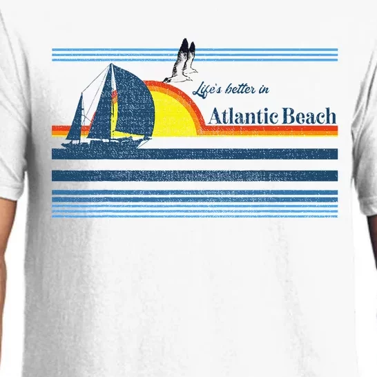 Atlantic Beach Nc North Carolina Gift Beach Pajama Set