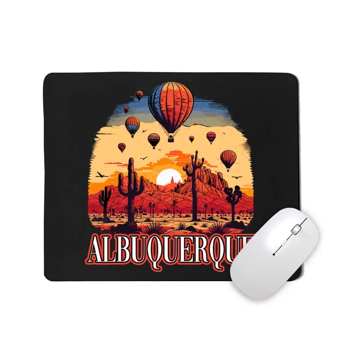 Albuquerque Balloon New Mexico Hot Air Balloon Mousepad