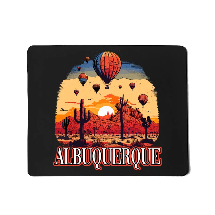 Albuquerque Balloon New Mexico Hot Air Balloon Mousepad