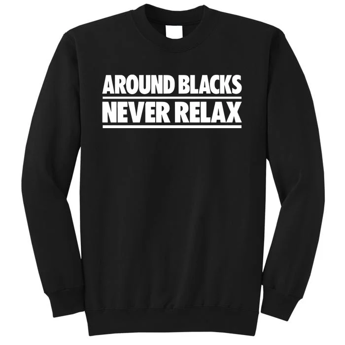 Around Blacks Never Relax Sweatshirt