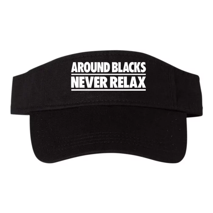 Around Blacks Never Relax Valucap Bio-Washed Visor