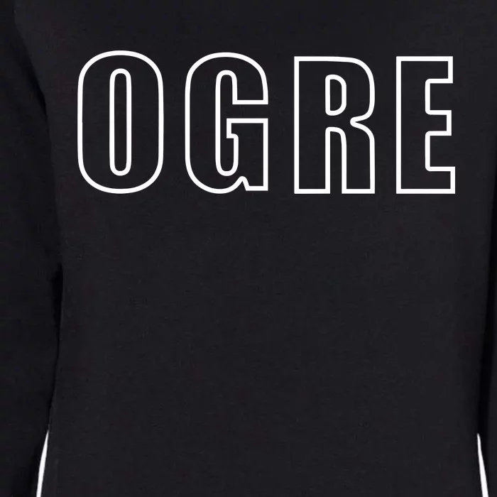 Autographed Big Ogre Womens California Wash Sweatshirt