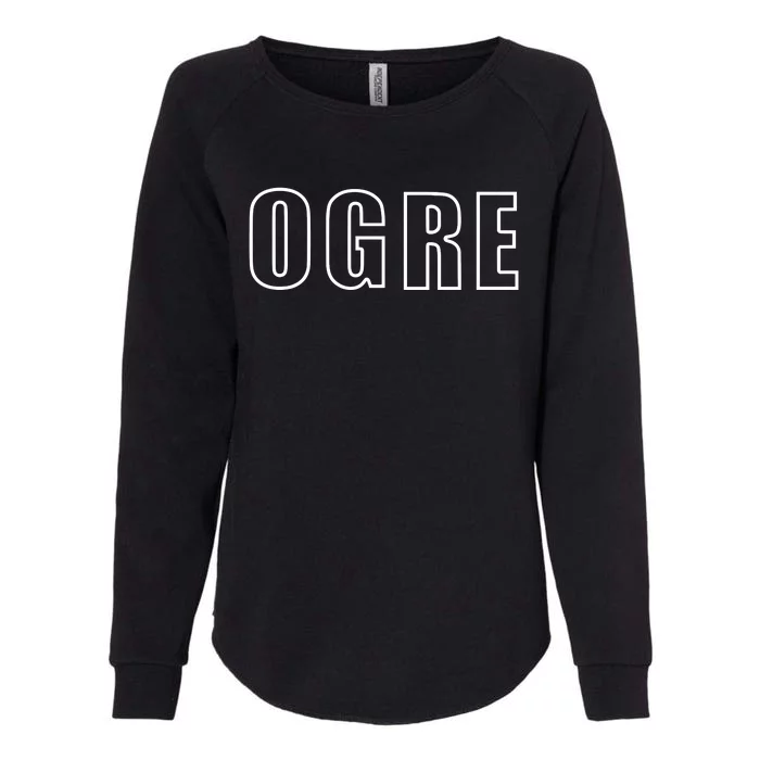 Autographed Big Ogre Womens California Wash Sweatshirt