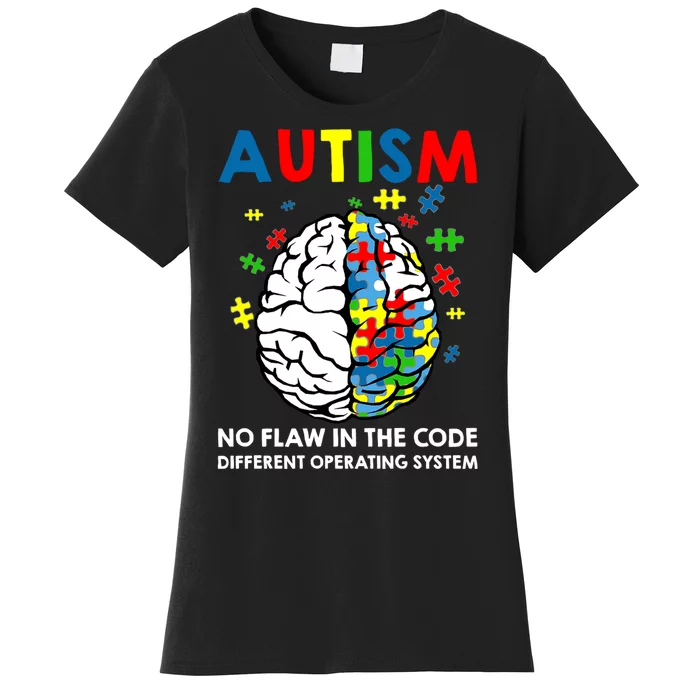 Autism Brain Operating System Women's T-Shirt