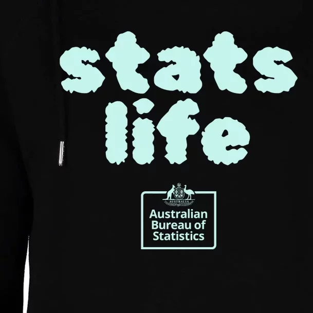 Australian Bureau Of Statistics Stats Life Womens Funnel Neck Pullover Hood