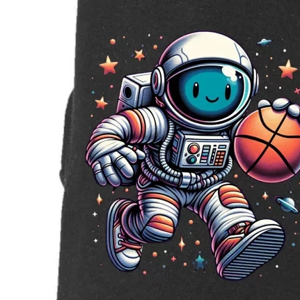 Astronaut Basketball Outer Space: Dunk Your Way Through The Cosmos Doggie 3-End Fleece Hoodie