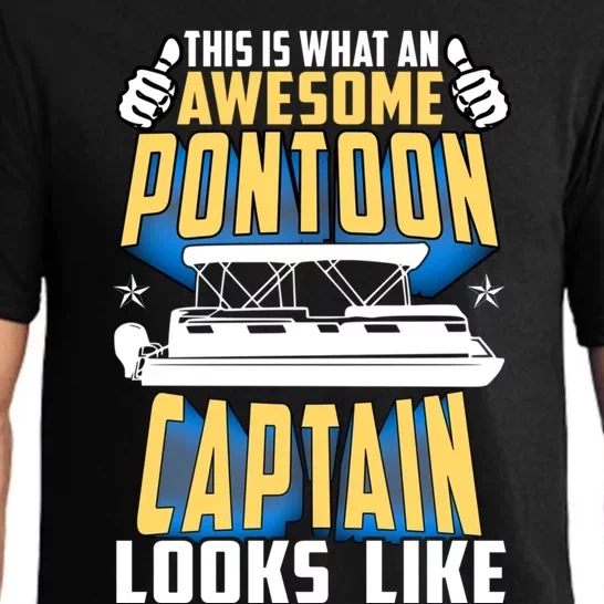 Awesome Best Pontoon Captain For Boaters Boat Pajama Set