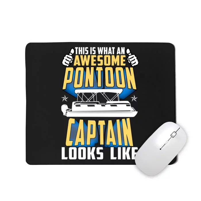 Awesome Best Pontoon Captain For Boaters Boat Mousepad