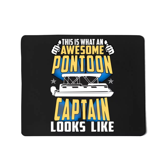 Awesome Best Pontoon Captain For Boaters Boat Mousepad