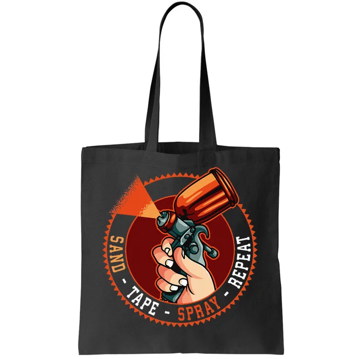 Auto Body Painter Tote Bag