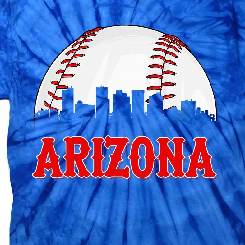 Arizona Baseball Player And Fans Tie-Dye T-Shirt