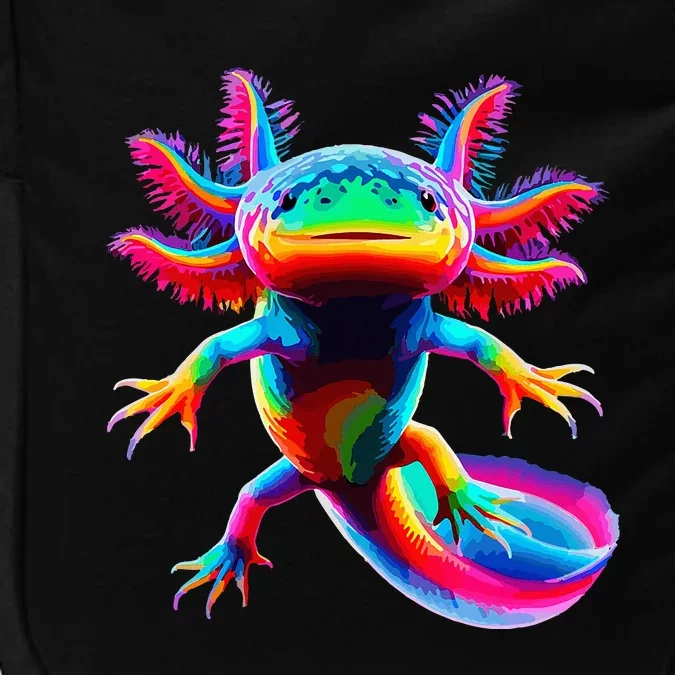 Axolotl Beautiful Pop Art Axolotl Impact Tech Backpack