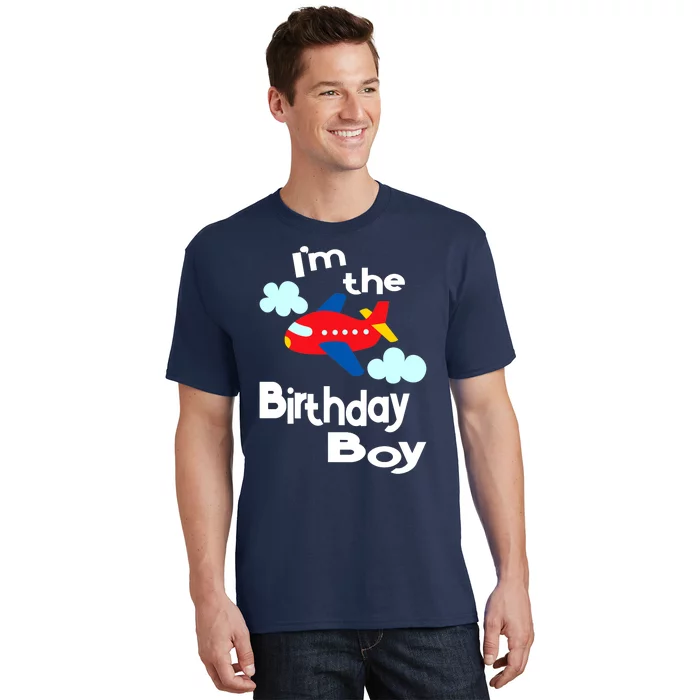 Airplane Birthday Party Outfit - I'm The Birthday Boy T-Shirt