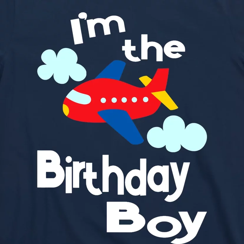 Airplane Birthday Party Outfit - I'm The Birthday Boy T-Shirt