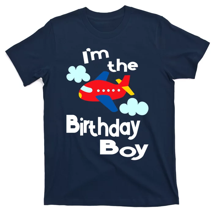 Airplane Birthday Party Outfit - I'm The Birthday Boy T-Shirt