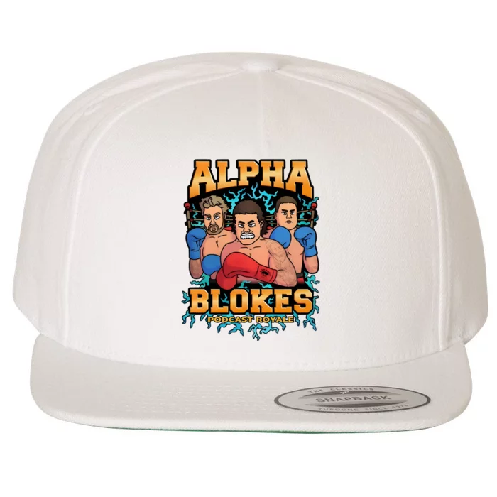 Alpha Blokes Podcast Royale Biffin Wool Snapback Cap