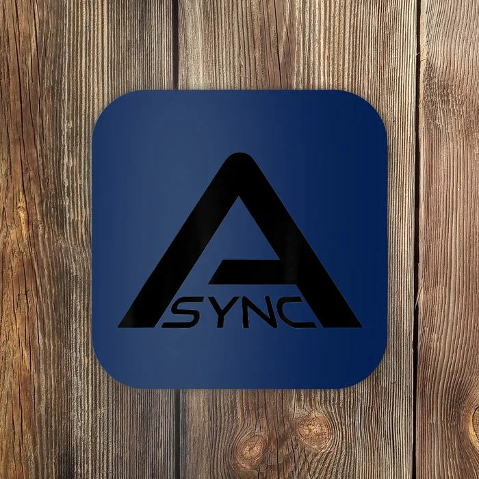 ASYNC Backrooms Pixels Research Coaster