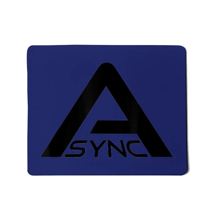 ASYNC Backrooms Pixels Research Mousepad