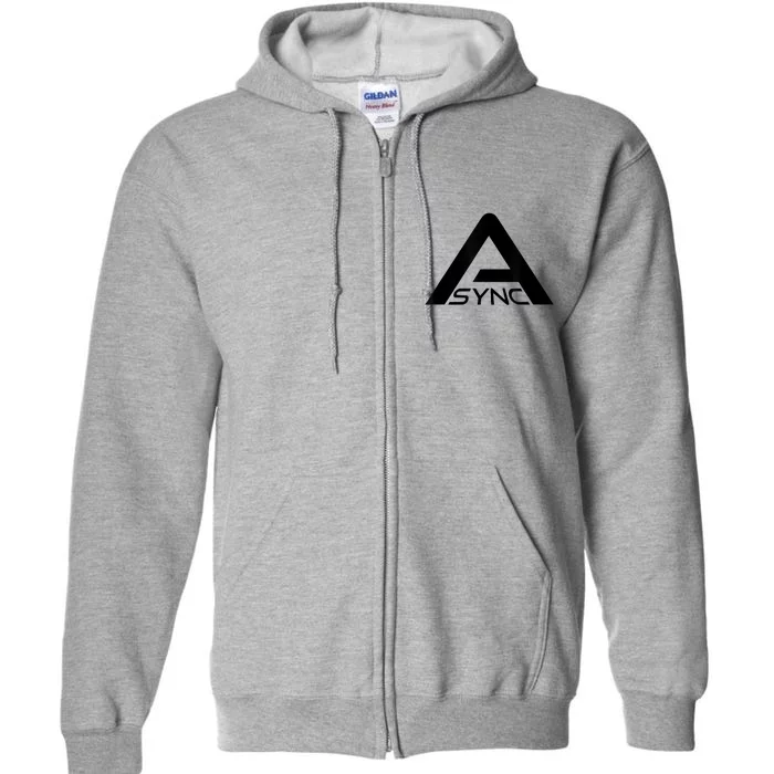 ASYNC Backrooms Pixels Research Full Zip Hoodie