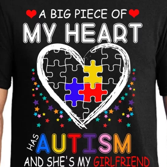 A Big Piece Of My Heart Has Autism And She's My Friend Gift Pajama Set