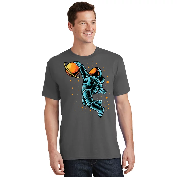 Astronaut Basketball Player T-Shirt