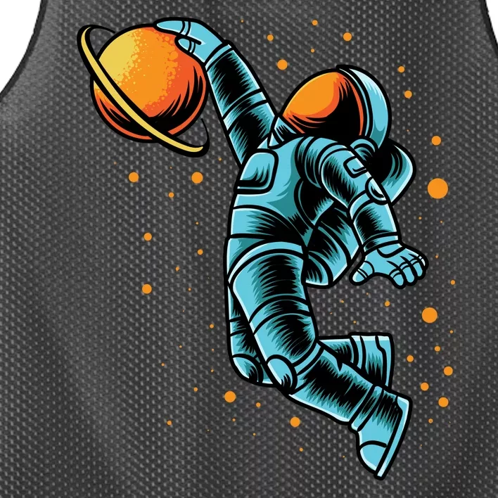 Astronaut Basketball Player Mesh Reversible Basketball Jersey Tank