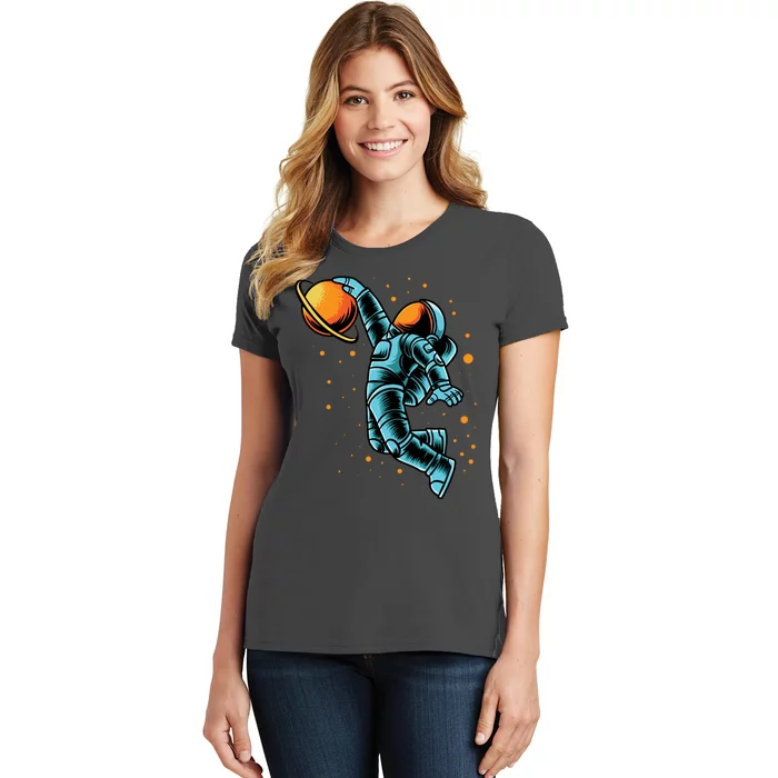 Astronaut Basketball Player Women's T-Shirt