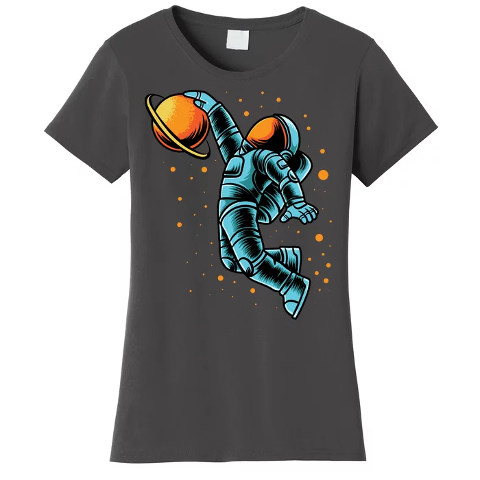 Astronaut Basketball Player Women's T-Shirt