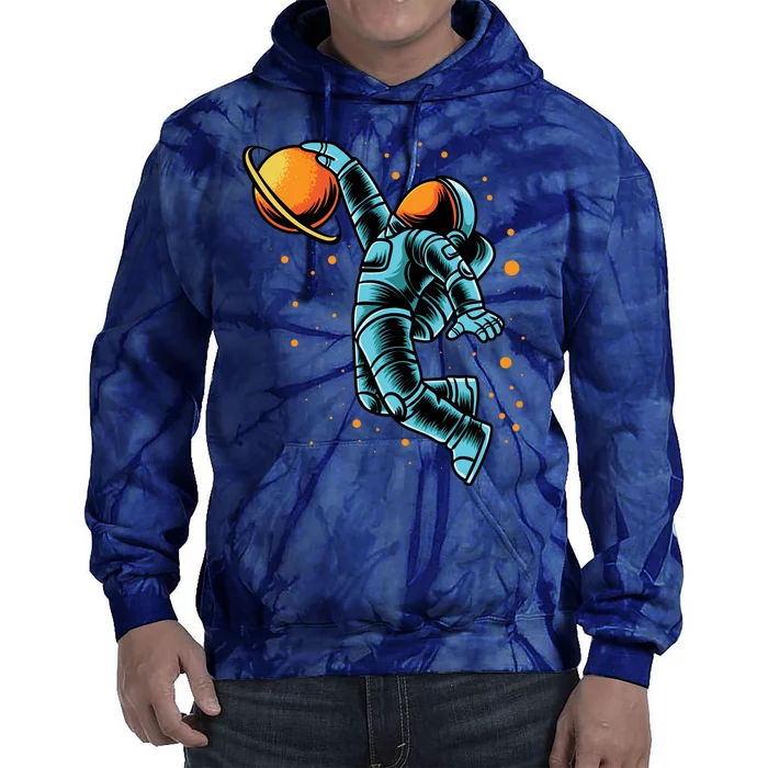 Astronaut Basketball Player Tie Dye Hoodie