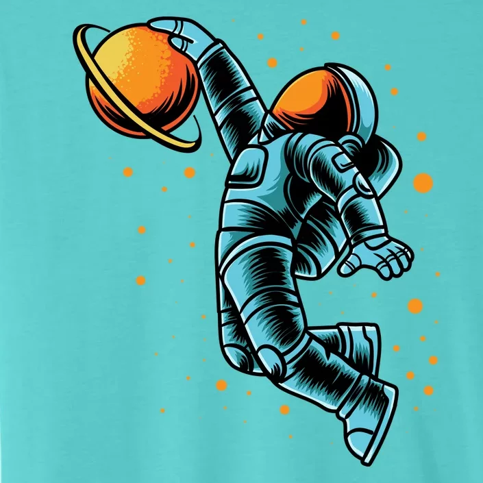 Astronaut Basketball Player ChromaSoft Performance T-Shirt