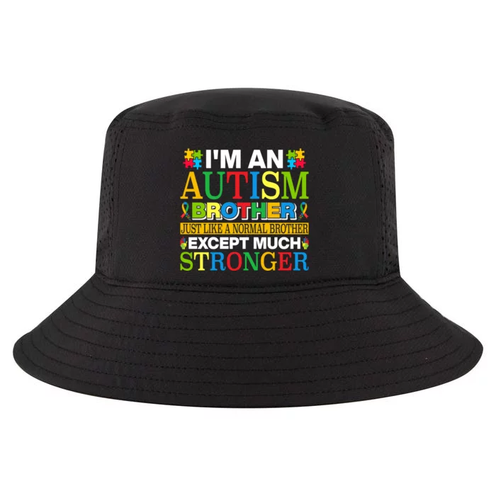 Autism Brother Quotes Motivational Autism Awareness Autism Support Cool Comfort Performance Bucket Hat