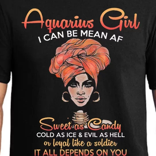 Aquarius Birthday Queens Are Born in January 20 February 18 Pajama Set