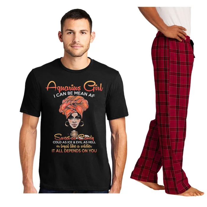 Aquarius Birthday Queens Are Born in January 20 February 18 Pajama Set