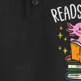 Axolotl Books Readsalotl Reading Bookworm Dry Zone Grid Performance Polo