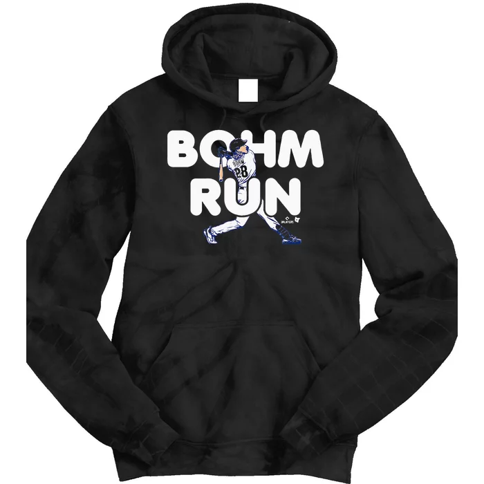 Alec Bohm Run Philadelphia Baseball Tie Dye Hoodie