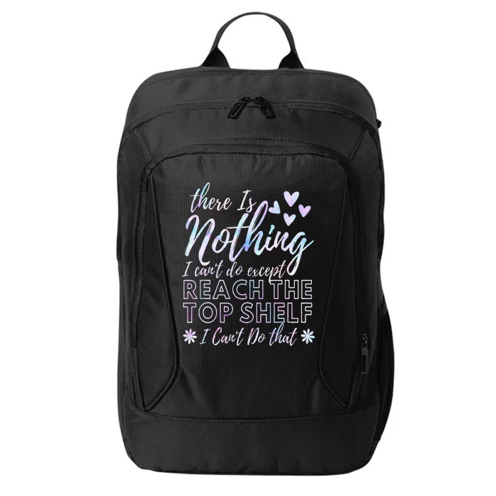 Anything But Reach The Shelf Funny Short City Backpack