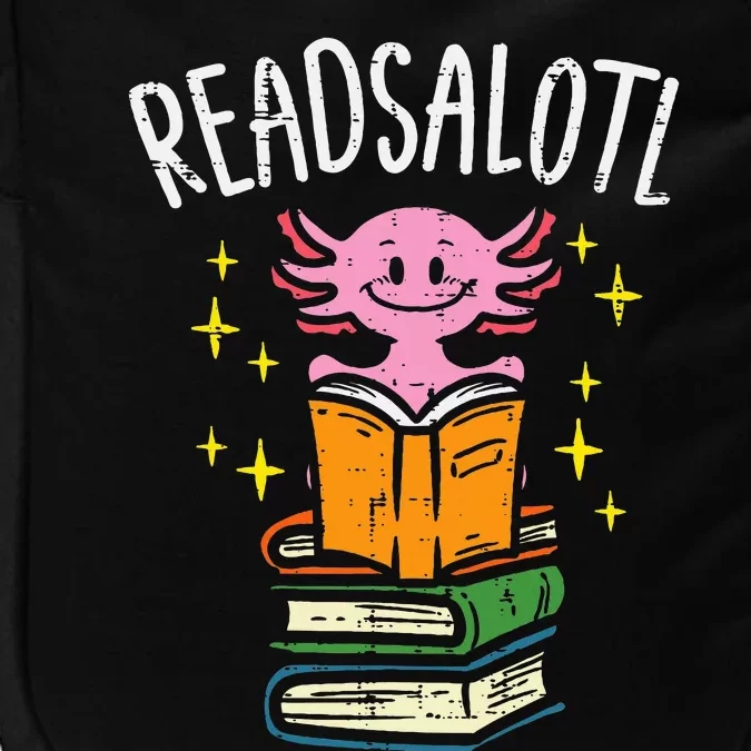 Axolotl Books Readsalotl Reading Bookworm Impact Tech Backpack