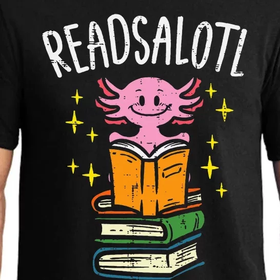 Axolotl Books Readsalotl Reading Bookworm Pajama Set