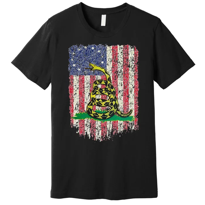 American Betsy Ross Flag DonT Tread Patriot On Me Premium T-Shirt