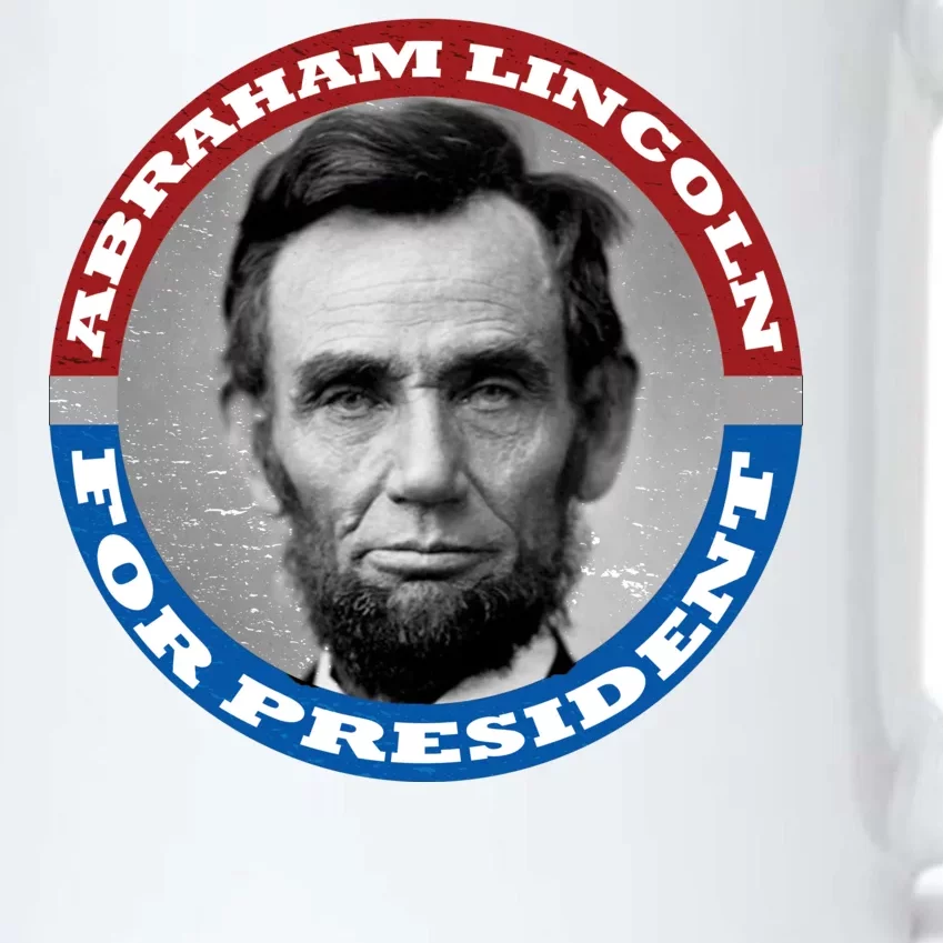 Abraham Abe Lincoln For President Retro Black Color Changing Mug