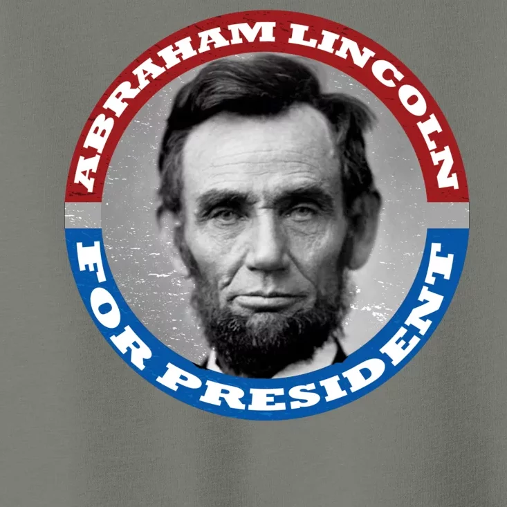 Abraham Abe Lincoln For President Retro Toddler T-Shirt