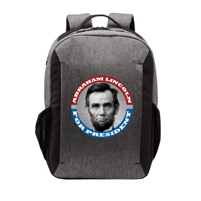 Abraham Abe Lincoln For President Retro Vector Backpack