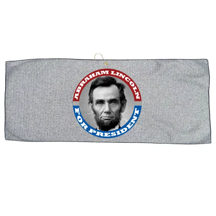 Abraham Abe Lincoln For President Retro Large Microfiber Waffle Golf Towel