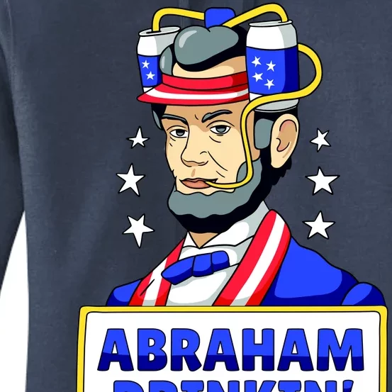 Abraham Drinkin Women's Pullover Hoodie