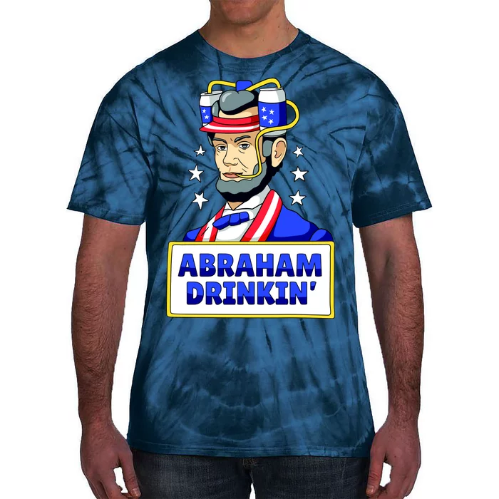 Abraham Drinkin Tie-Dye T-Shirt