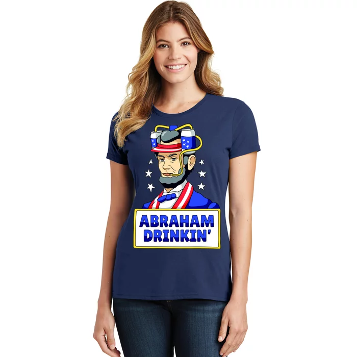 Abraham Drinkin Women's T-Shirt