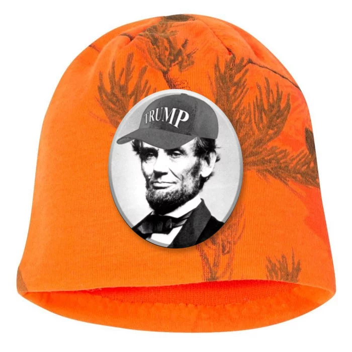 Abraham Lincoln For Trump Kati - Camo Knit Beanie