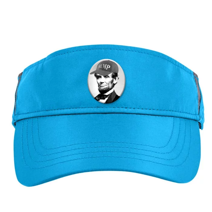 Abraham Lincoln For Trump Adult Drive Performance Visor