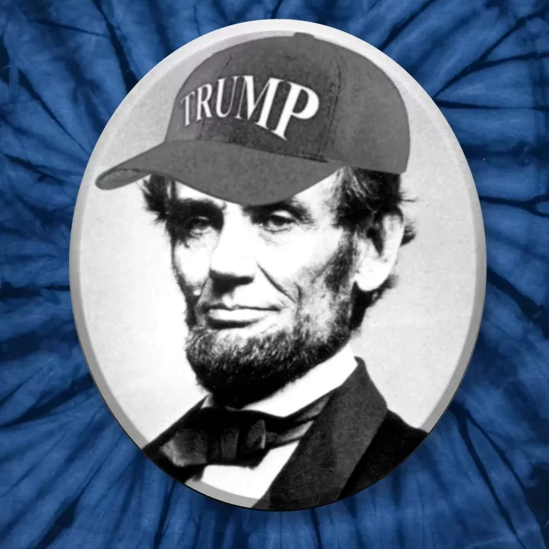 Abraham Lincoln For Trump Tie-Dye T-Shirt