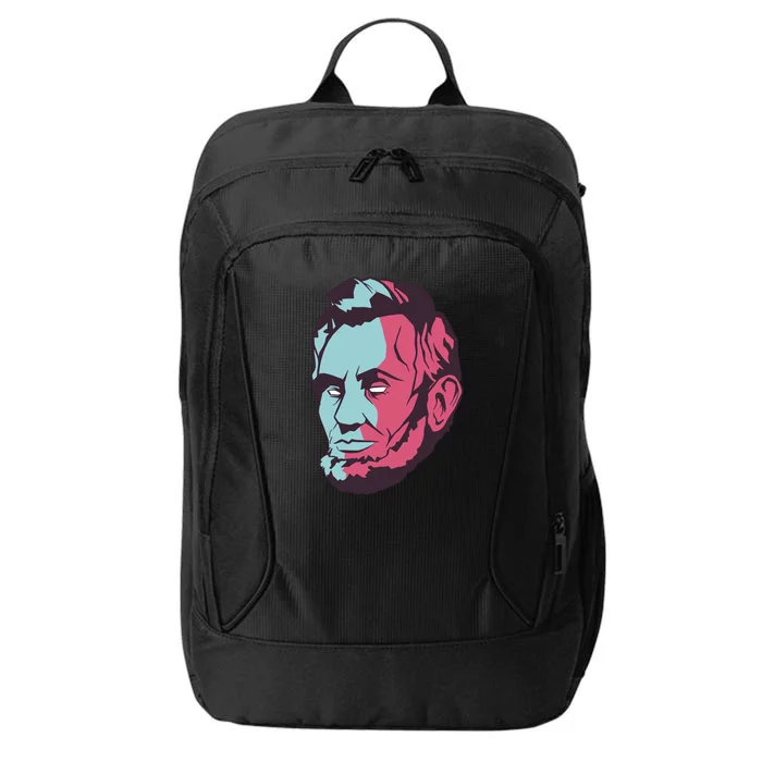 Abraham Lincoln Head City Backpack